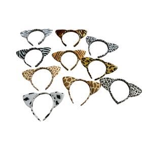 Bundle Cat Ears Animal Print Kids / Small Size Halloween Costume